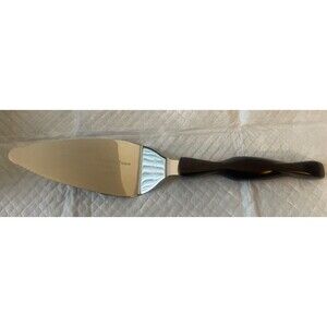 Cutco 1754 Slice N Serve Spatula Knife Cake/Pie Server Classic Brown Handle USA